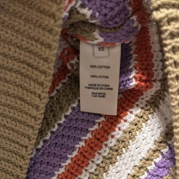 REBECCA TAYLOR
Cotton Chevron‎ OVERSIZED Hooded Sweater size Small - Picture 9 of 9